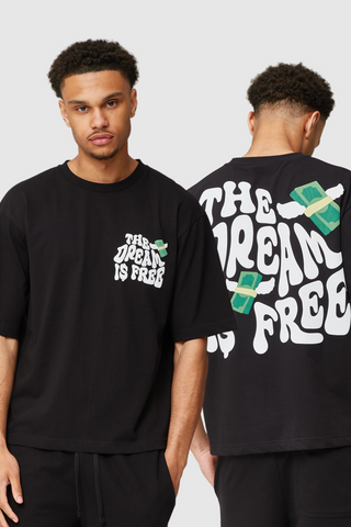 Dream Is Free Tee - Black