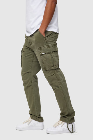 VOLANTE CARGO PANT - KHAKI WASH