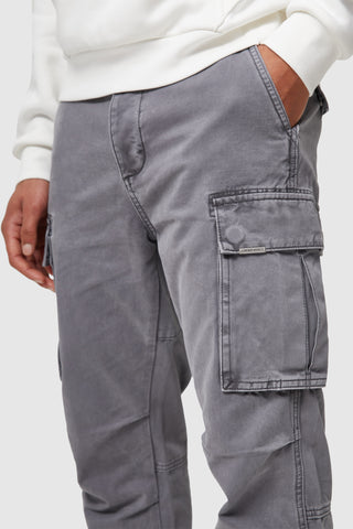 VOLANTE CARGO PANT - GREY WASH