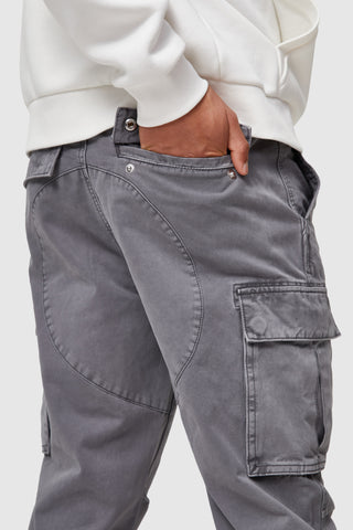 VOLANTE CARGO PANT - GREY WASH