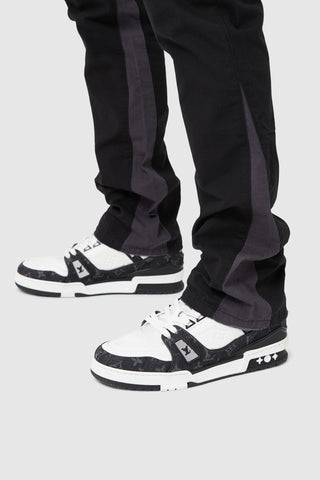 GENERAL CARGO FLARE PANT - BLACK