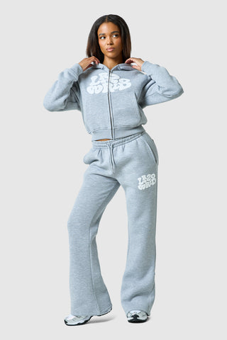 Capuche Luna pour femme - Gris chiné