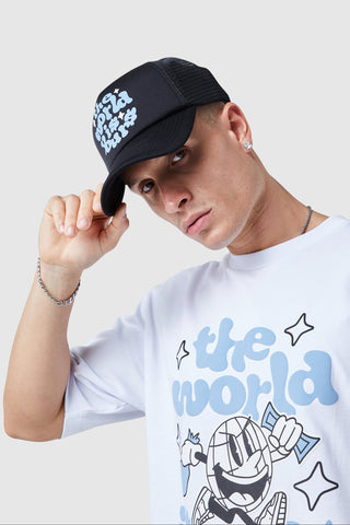 World Is Yours Trucker Cap - Black