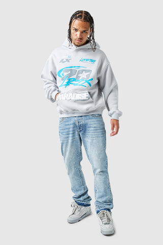 Inferno Jean - Light Blue Stone Wash