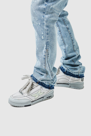 Inferno Jean - Light Blue Stone Wash