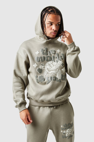 World Is Yours Hood - Khaki