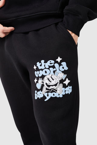 Pantalon de jogging World Is Yours - Noir