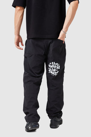 World Is Yours Shell Tracksuit - Black