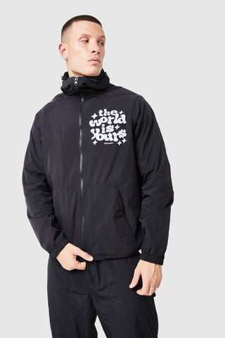Veste légère « World Is Yours » - Noir