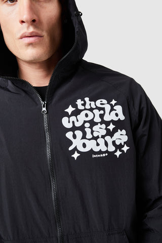 Veste légère « World Is Yours » - Noir