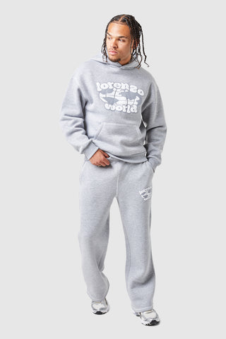 Capuche Globe - Gris chiné