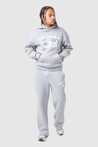 Globe Tracksuit - Grey Marl