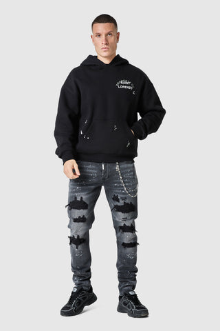 Diamante Dillon Jean - Anthracite