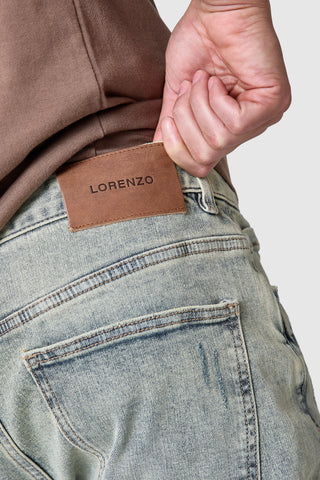 Ovie Jean - Dune Blue