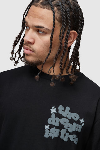 T-shirt Dream Is Free 2.0 - Noir