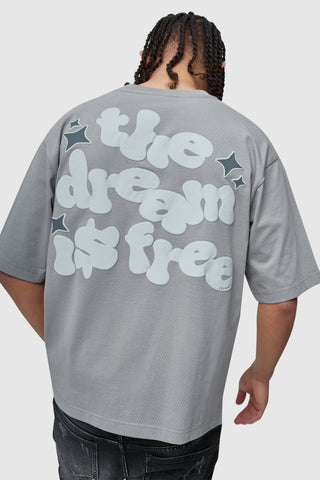 DREAM IS FREE 2.0 TEE - GREY