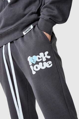 Survêtement Fxck Love - Gris Volcan