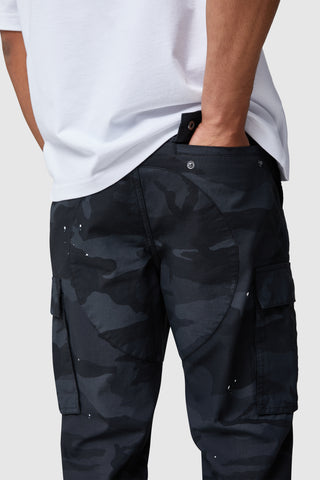 VOLANTE CARGO PANT - BLACK CAMO