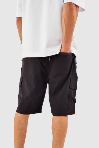 NAVIGATE 2.0 CARGO SHORT - BLACK