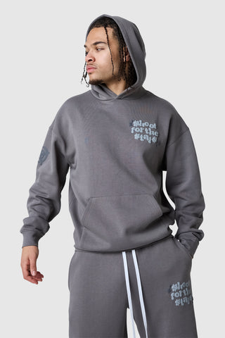 Shoot For The Stars Tracksuit - Steel