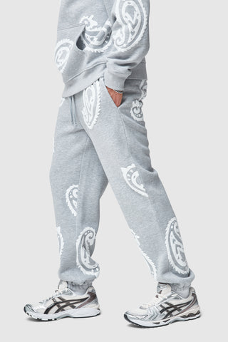 PAISLEY TRACKSUIT - GREY