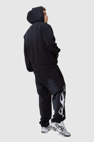 Pantalon de jogging Lrzx Stacked - Noir