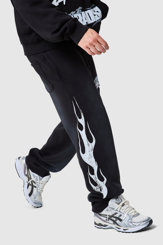 Pantalon de jogging Lrzx Stacked - Noir