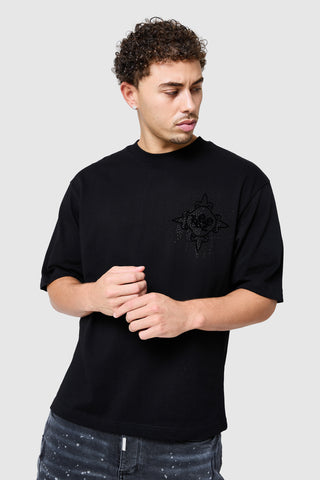 T-shirt Icon Diamante - Noir