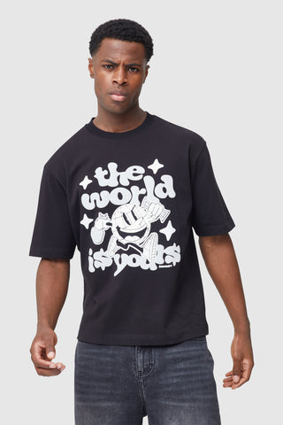 World Is Yours Tee - Black