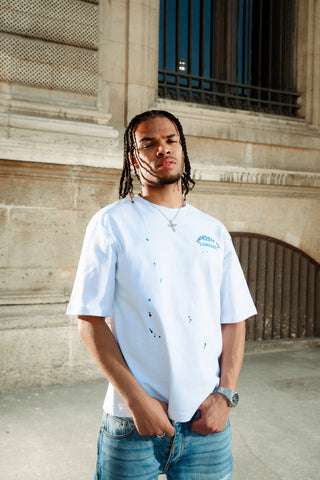 St Lorenzo Painter Tee - White